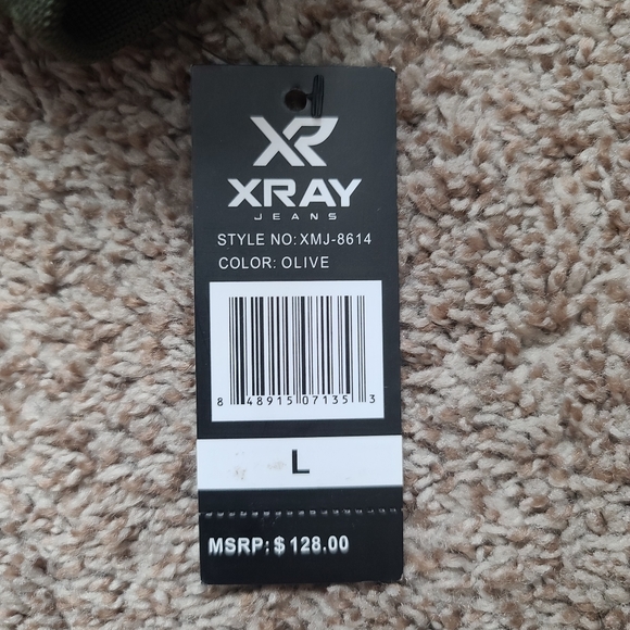 Large XRAY Mens US ARMY Flight Bomber Jacket - Picture 7 of 7